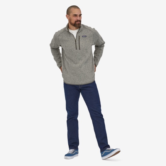 Patagonia Men's Better Sweater® 1/4 Zip Fleece Grey Men’s L - Picture 7 of 7